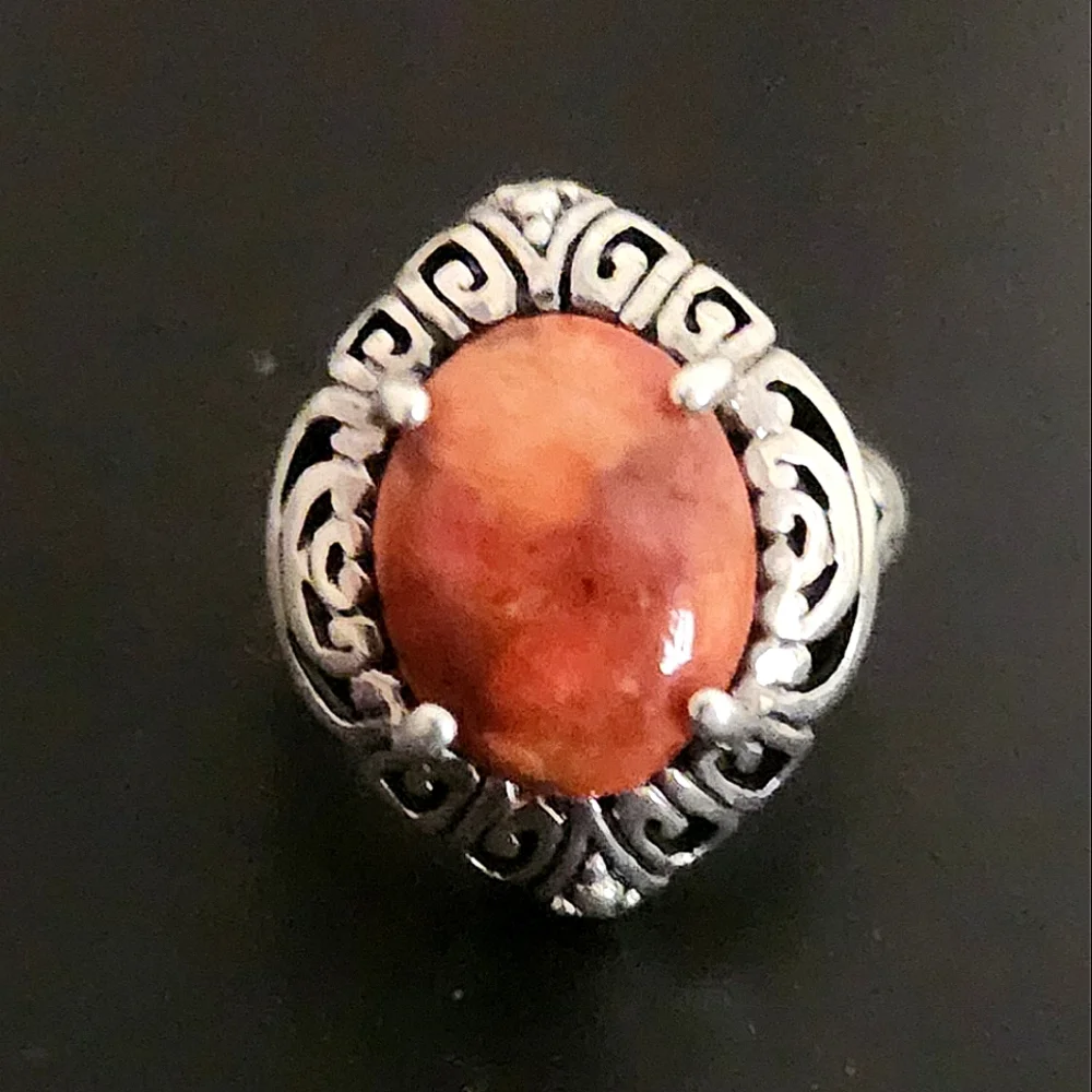Vintage Sterling Silver Spiny‎ Oyster
